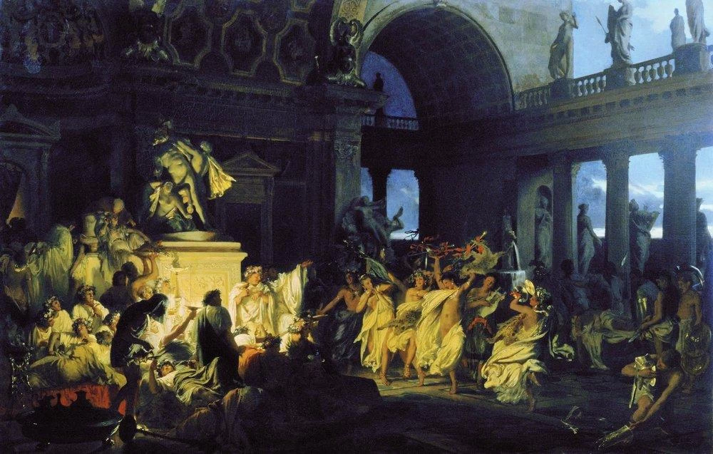 Henryk Siemiradzki - Orgia romana al tempo di Cesare